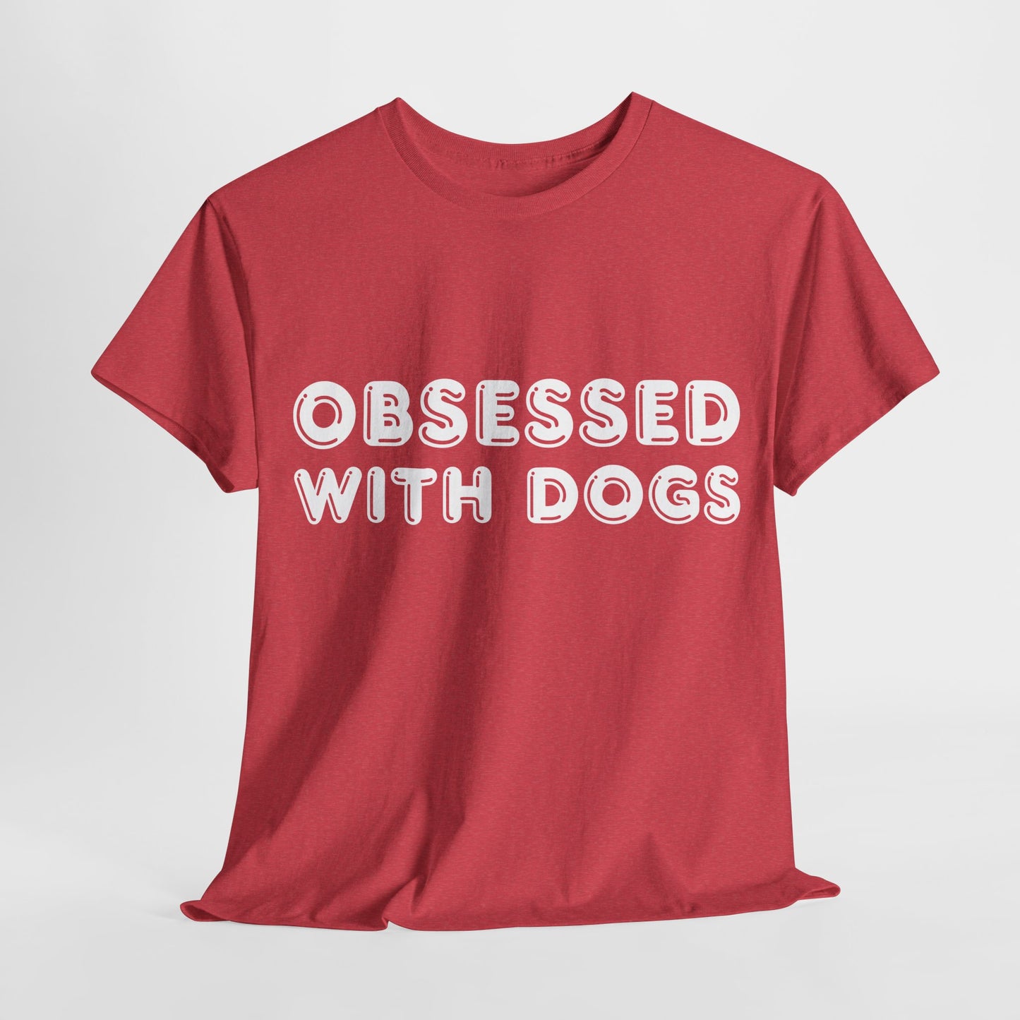 Obsessed with Dogs Unisex Cotton Tee - Wear Your Love For Dogs Proudly