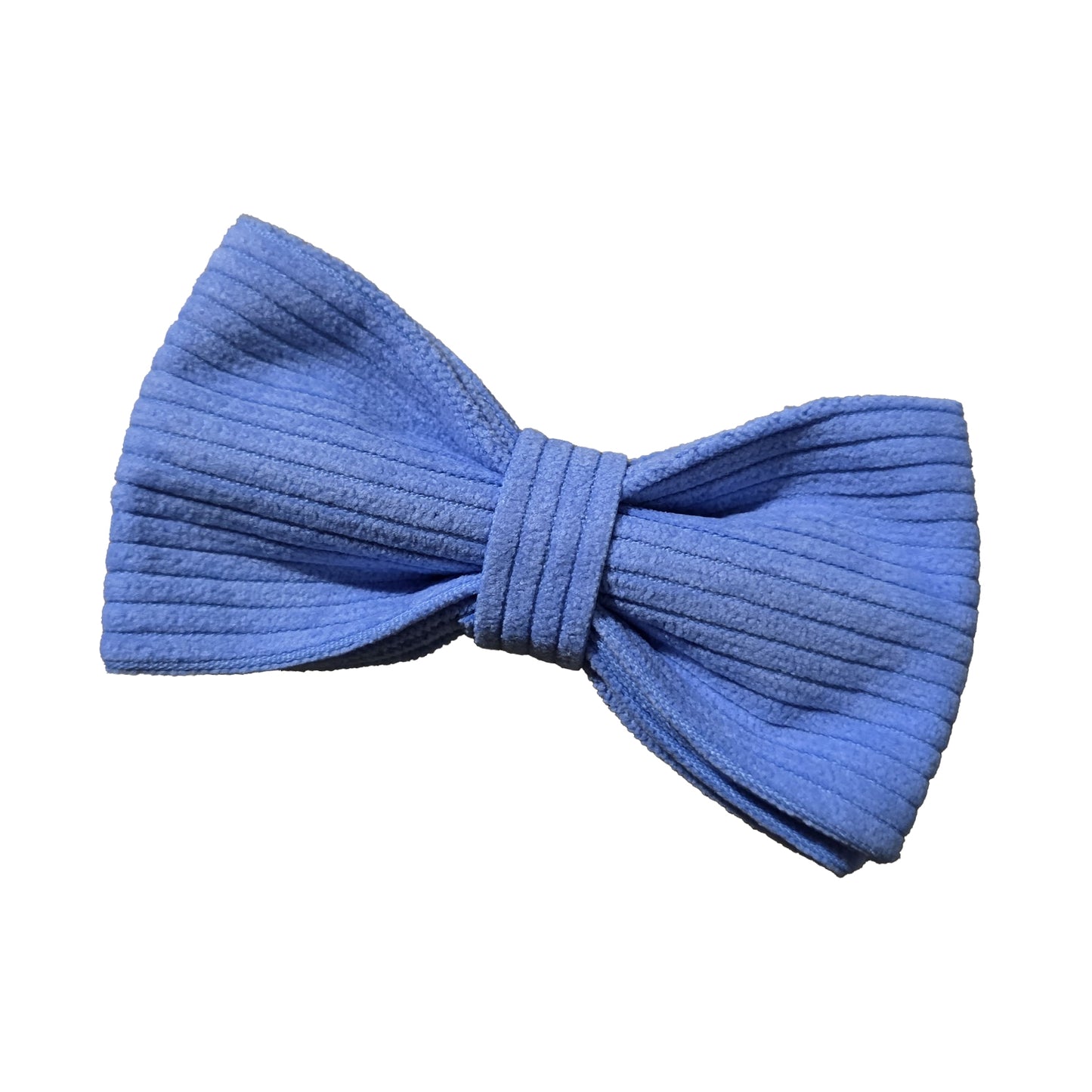 Pastel Blue Corduroy Bow Tie