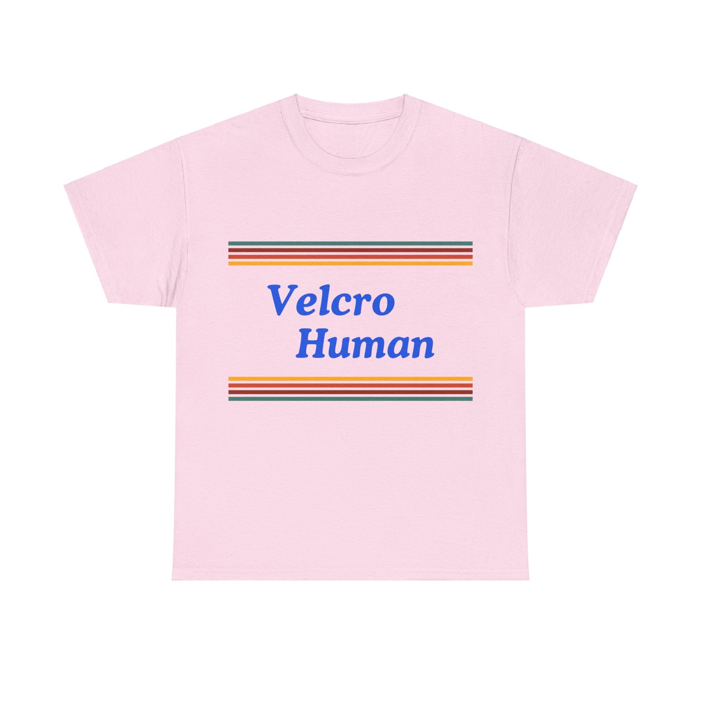 Velcro Human Tee - Bold Colours Statement Unisex T-Shirt for Dog Lovers