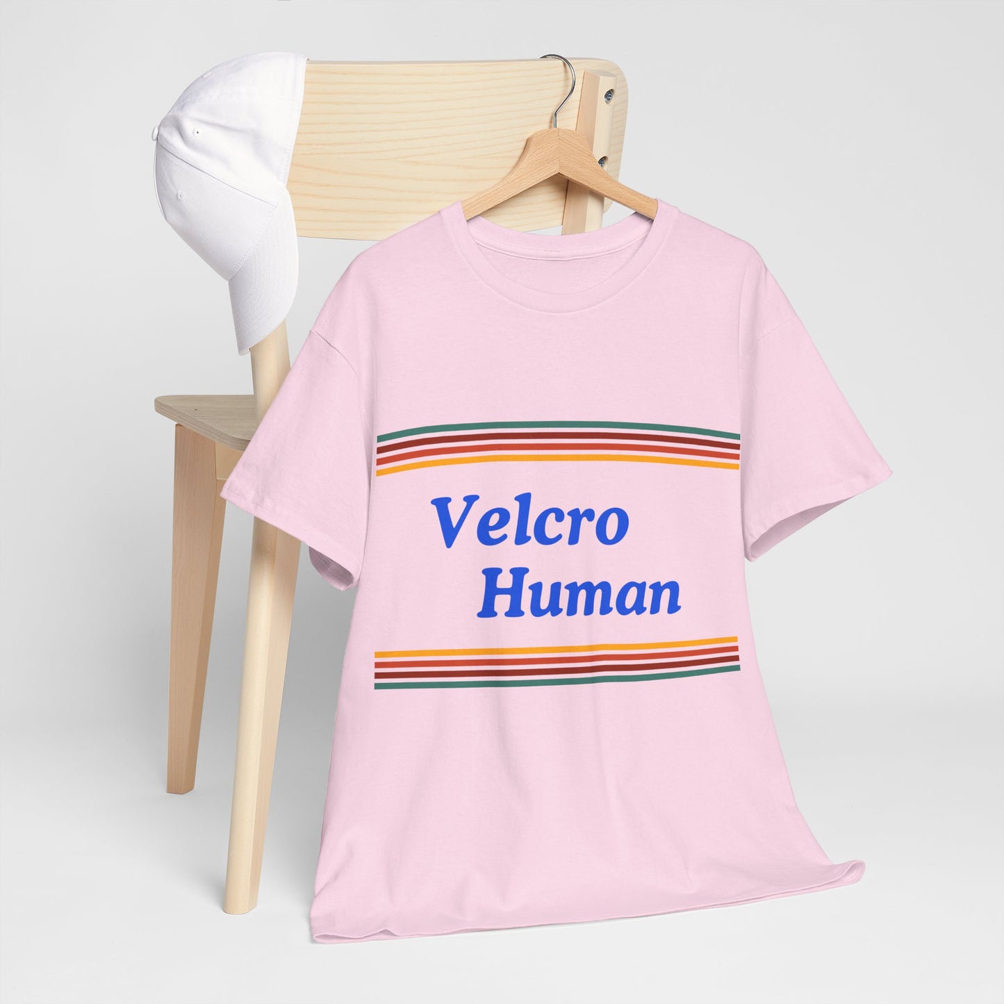Velcro Human Tee - Bold Colours Statement Unisex T-Shirt for Dog Lovers