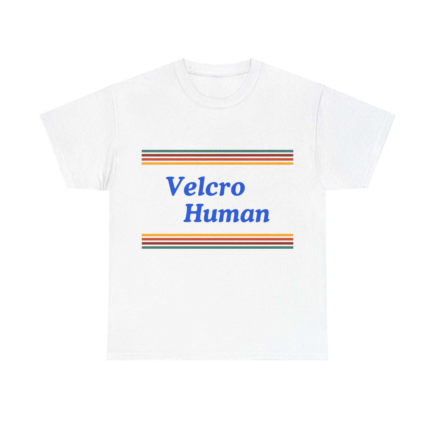 Velcro Human Tee - Bold Colours Statement Unisex T-Shirt for Dog Lovers