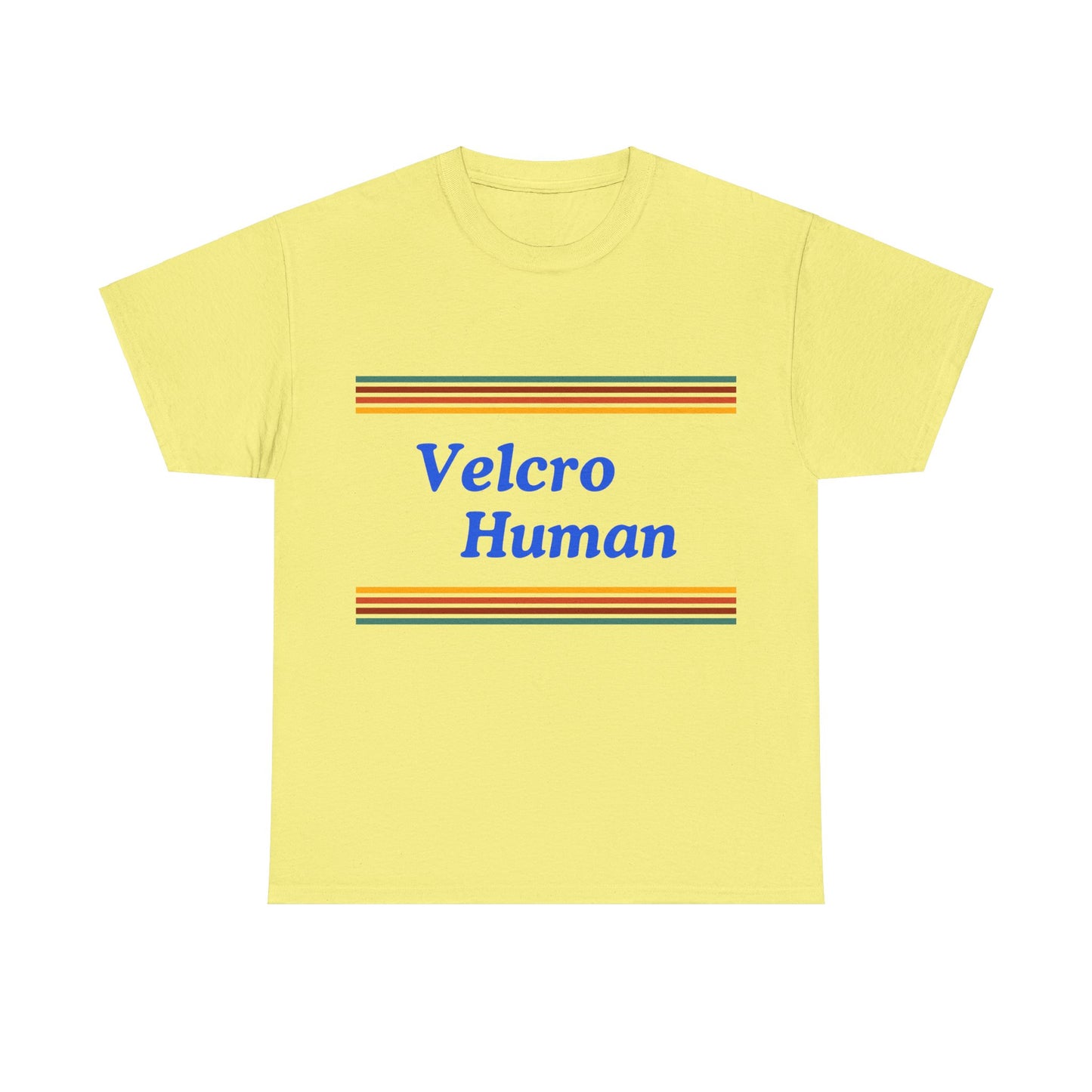 Velcro Human Tee - Bold Colours Statement Unisex T-Shirt for Dog Lovers