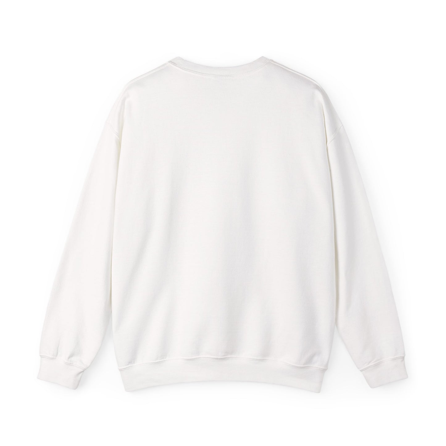 Velcro Human Sweatshirt — Retro Striped Cozy Crewneck