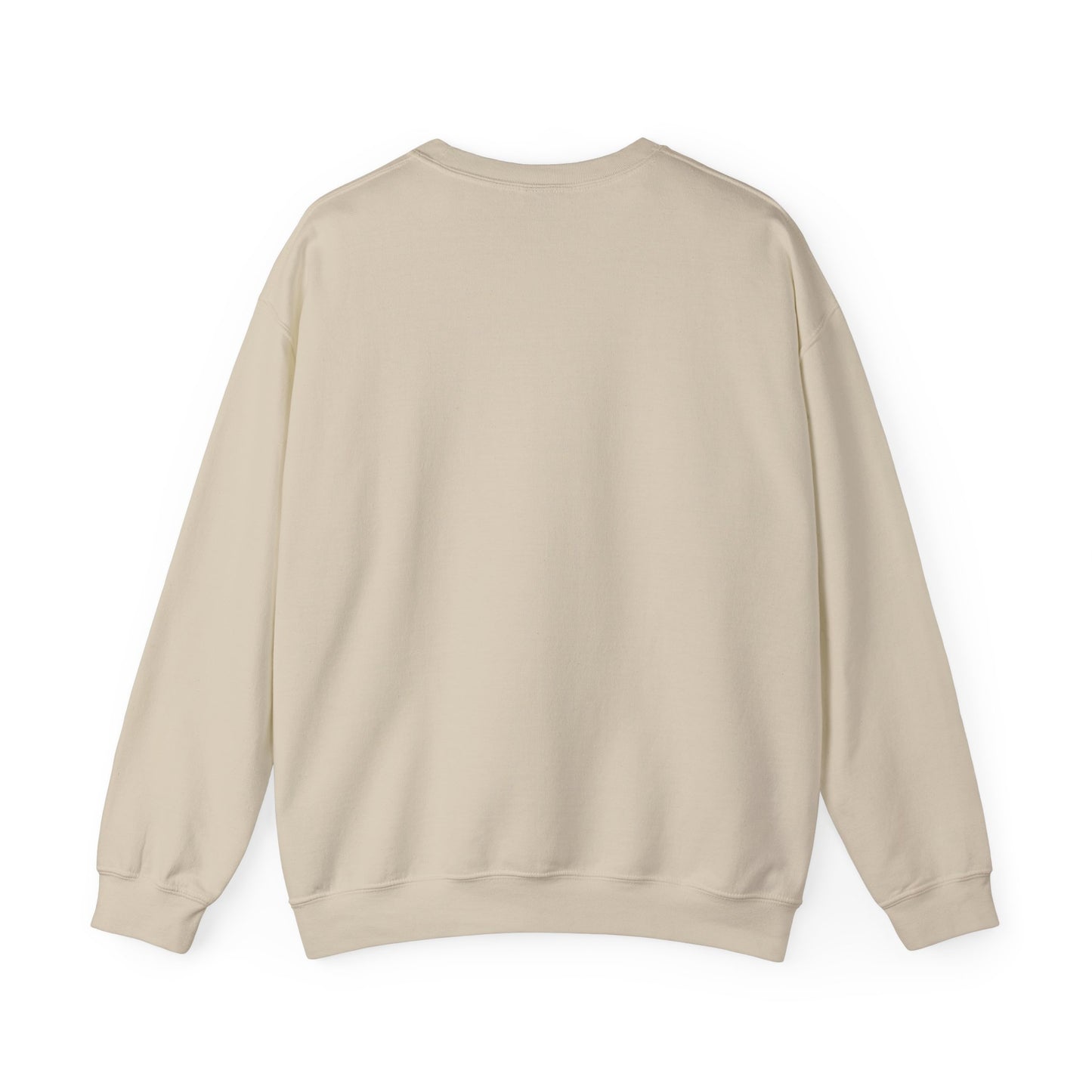 Velcro Human Sweatshirt — Retro Striped Cozy Crewneck