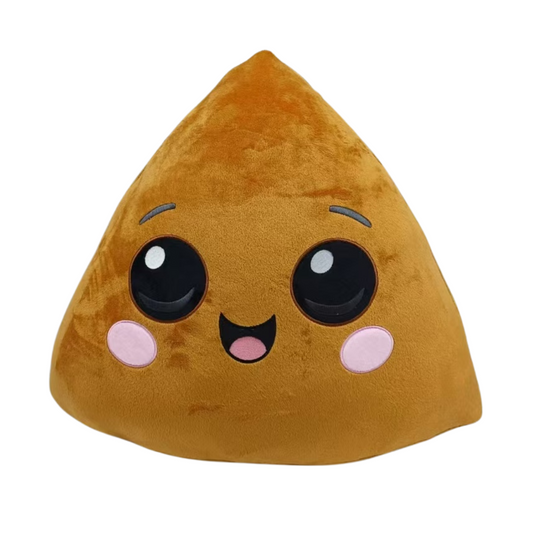 Samosa Plushie: Classic Edition | Desi Plushie for Dogs and Humans
